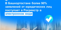 В Башкортостане более 90% заявлений от юридических лиц поступает в Росреестр в электронном виде - Администрация г. Кумертау